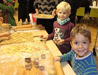Bild: Adventsvorbereitungen an der Evangelischen Grundschule Nordhausen