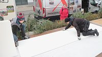 Bild: Eislaufen mitten in Nordhausen - morgen wird die Eisbahn vor der Marktpassage er&ouml;ffnet