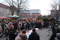 Bild: Weihnachtsmarkt und Eislaufbahn er&ouml;ffnet