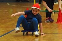 Bild: Nikolaus Spielfest der 1. Klassen