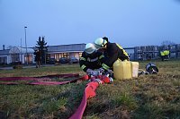 Gefahrgutzug des Landkreises im Einsatz Bild: Gefahrgutzug des Landkreises im Einsatz