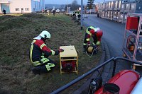 Gefahrgutzug des Landkreises im Einsatz Bild: Gefahrgutzug des Landkreises im Einsatz