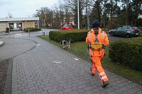 Rettungshundestaffel im Einsatz am Südharz-Klinikum Bild: Rettungshundestaffel im Einsatz am Südharz-Klinikum