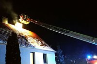 Bild: Gemeinsamer Einsatz der Hohnsteiner Feuerwehren