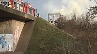 Bild: T&ouml;dlicher Unfall auf der A 38