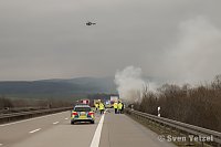 Bild: Schwerer Unfall mit get&ouml;teter Person