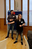 Bild: Studierende der Hochschule Nordhausen trainieren ihre sozialen Kompetenzen