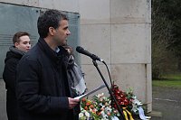 Bild: Gedenken an die Opfer des Holocaust