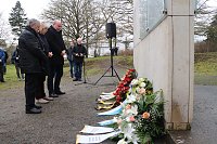 Bild: Gedenken an die Opfer des Holocaust