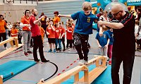 Bild: 16. Kindergartensporttag in der Wiedigsburghalle Nordhausen