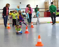 Bild: Kindergartensporttag in der Wiedigsburg
