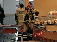 Bild: Einsatz im Herkules-Markt