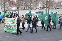 Bild: Zwei Demos in Nordhausen