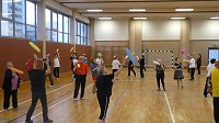 Bild: Herzsportgruppe feierte Rosenmontag