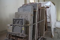 Bild: Sanierungsarbeiten im Dom zum Heiligen Kreuz
