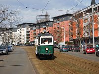 Bild: Mit der Traditionsbahn 23 durch Nordhausen