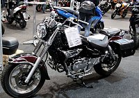 Bild: Motorradmesse in Erfurt