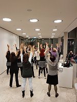Gratuliert und getanzt Bild: Gratuliert und getanzt
