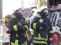 Brand in leerstehendem Wohnhaus Bild: Brand in leerstehendem Wohnhaus