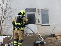 Brand in leerstehendem Wohnhaus Bild: Brand in leerstehendem Wohnhaus