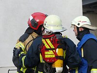 Brand in leerstehendem Wohnhaus Bild: Brand in leerstehendem Wohnhaus