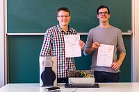 Bild: 3. Platz bei Jugend forscht f&uuml;r Schillers Technikbastler