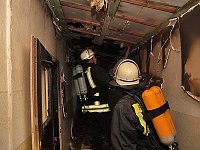 Bild: Brand in Bochumer Stra&szlig;e