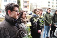 Bild: Vier neue Stolpersteine gesetzt