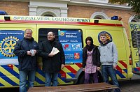 Aktion des Rotary Club Bild: Aktion des Rotary Club