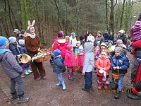 Der Osterhase kommt in Neustadt bei jedem Wetter Bild: Der Osterhase kommt in Neustadt bei jedem Wetter