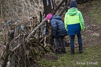 Bild: Ostereiersuche auf der Ebersburg