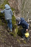 Bild: Ostereiersuche auf der Ebersburg