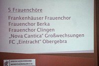 Probleme im Chorwesen mit Staatssekretärin diskutiert Bild: Probleme im Chorwesen mit Staatssekretärin diskutiert