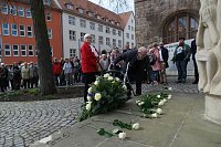 An den 73. Jahrestag der Bombardierung Nordhausens gedacht Bild: An den 73. Jahrestag der Bombardierung Nordhausens gedacht