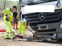 Bild: Von der Fahrbahn abgekommen