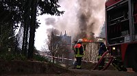 Bild: Brand in S&uuml;lzhayn