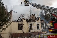 Bild: Feuer in S&uuml;lzhayn