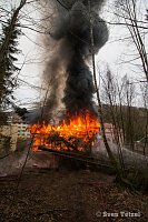 Bild: Feuer in S&uuml;lzhayn