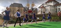Die Eleven des Tanzstudio Radeva auf der 10. Nordthüringer Kulturnacht Bild: Die Eleven des Tanzstudio Radeva auf der 10. Nordthüringer Kulturnacht