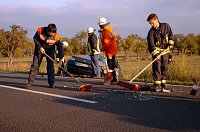 Bild: Unfall zwischen Wolkramshausen und Kleinfurra