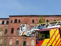 Brand auf Gaswerk-Gelände Bild: Brand auf Gaswerk-Gelände