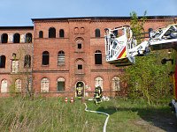 Brand auf Gaswerk-Gelände Bild: Brand auf Gaswerk-Gelände