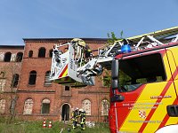 Brand auf Gaswerk-Gelände Bild: Brand auf Gaswerk-Gelände