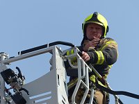 Brand auf Gaswerk-Gelände Bild: Brand auf Gaswerk-Gelände