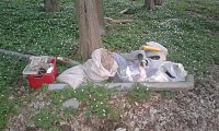 Bei Fronderode: Vermüllt und zerfahren Bild: Bei Fronderode: Vermüllt und zerfahren