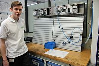 Bild: Technik-R&auml;tsel im WAGO Escape Room