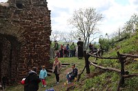 Bild: KInderwalpurgis auf der Ebersburg