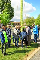 Maibaumsetzen in Wolkramshausen Bild: Maibaumsetzen in Wolkramshausen