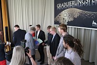 Graduierungsfeier an der Hochschule Nordhausen Bild: Graduierungsfeier an der Hochschule Nordhausen
