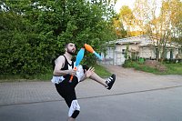 Bild: Wes Peden er&ouml;ffnete die Zappelini-Zeltsaison